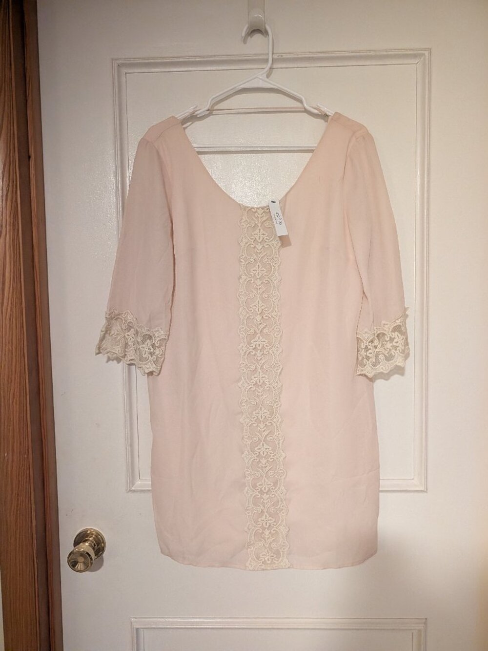 Ark & Co Cream Lace Dress NWT